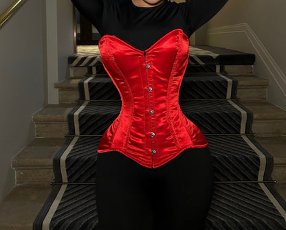 Corset rouge Diana